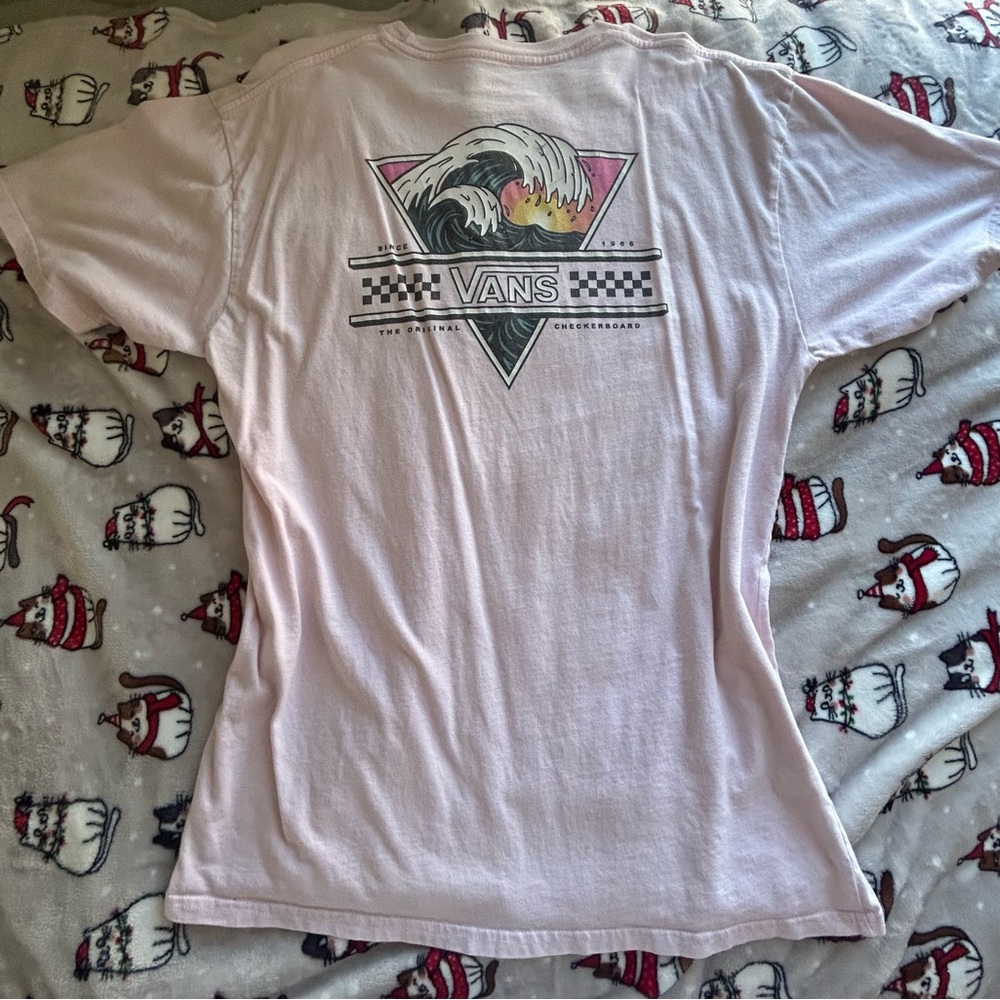 Vans Pink Graphic Men's Shirt